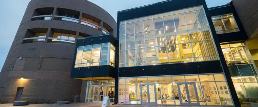 Photo of Loussac Library front entrance