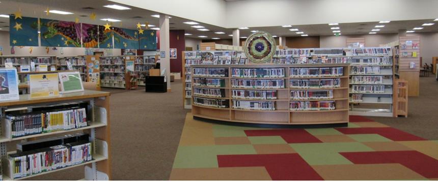 Photo of Chugiak-Eagle River Library interior